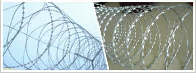 Hot Dipped Zinc Plating Protected Razor Concertina